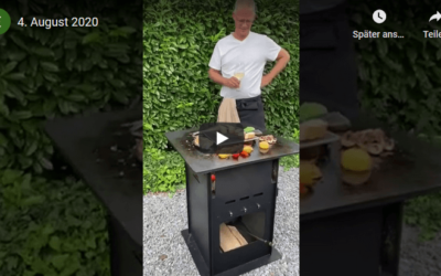 Ergebnis Fisch auf dem Plancha-Grill
